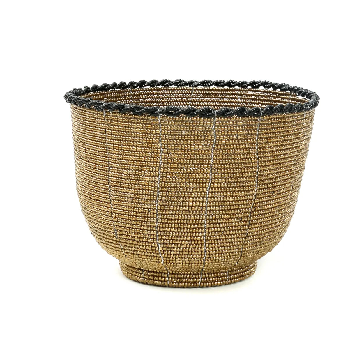 The Beaded Candy Bowl - Dorado - M