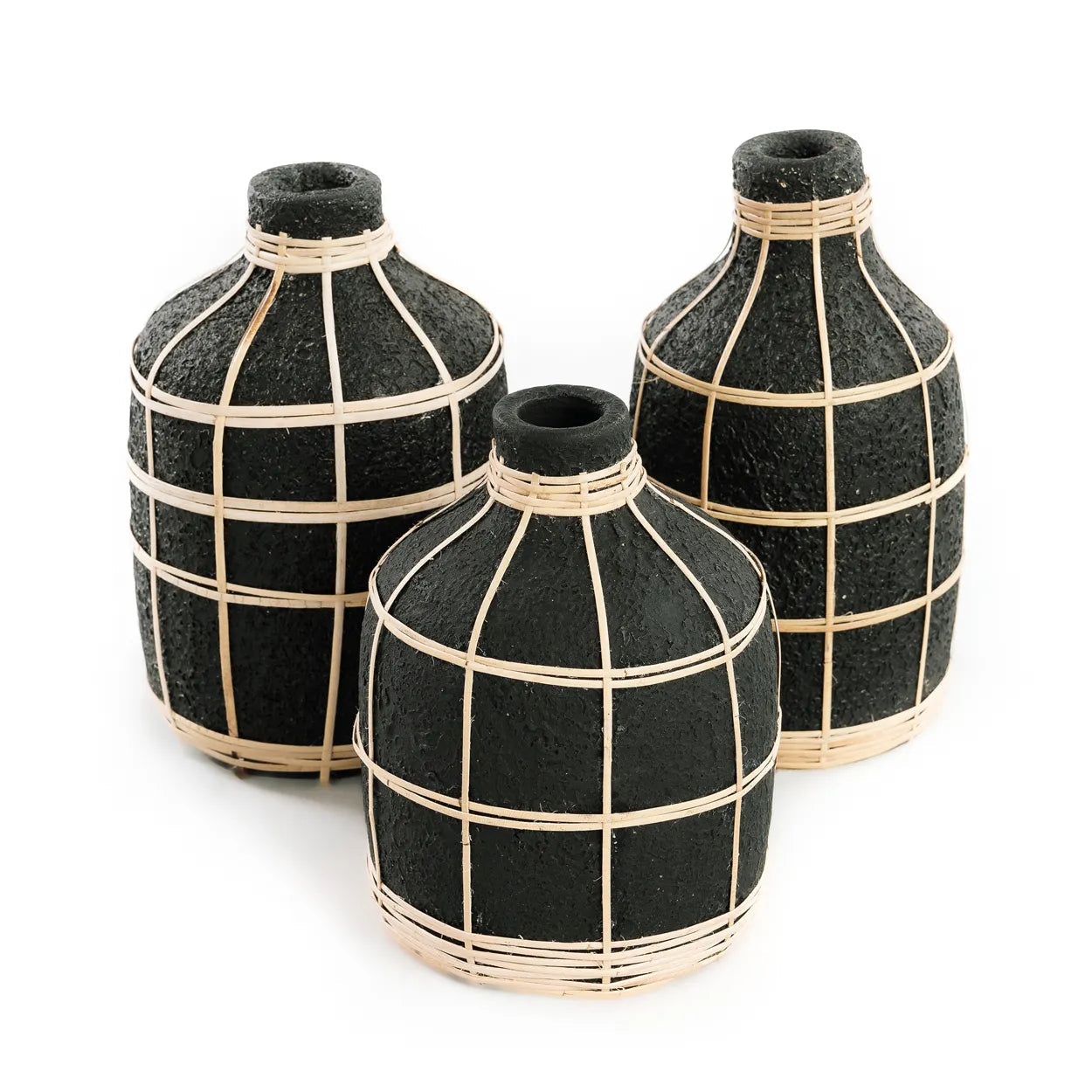 The Whoopy Vase - Black Natural - M