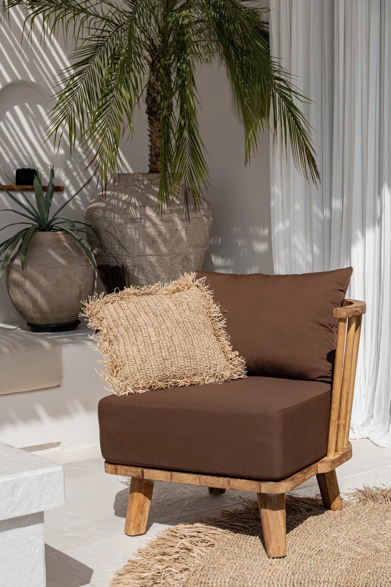 The Malawi One Seater - Natural Chocolate