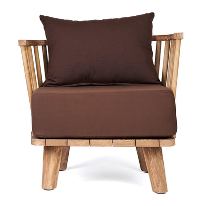 The Malawi One Seater - Natural Chocolate