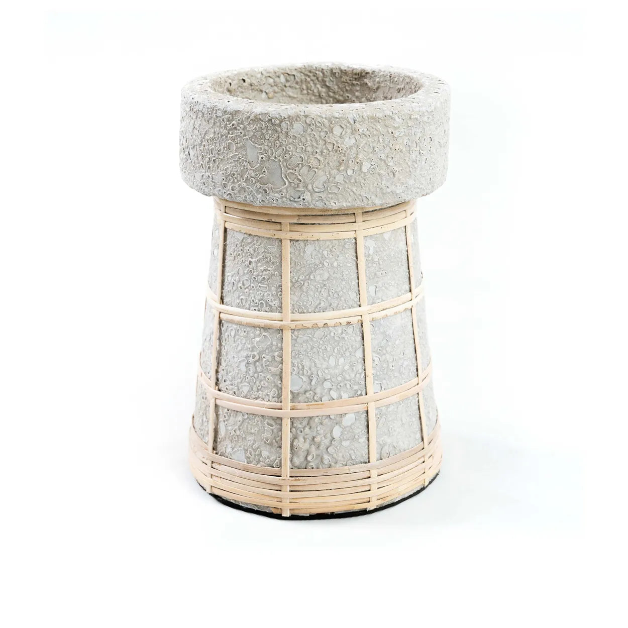 The Serene Candle Holder - Concrete Natural - L