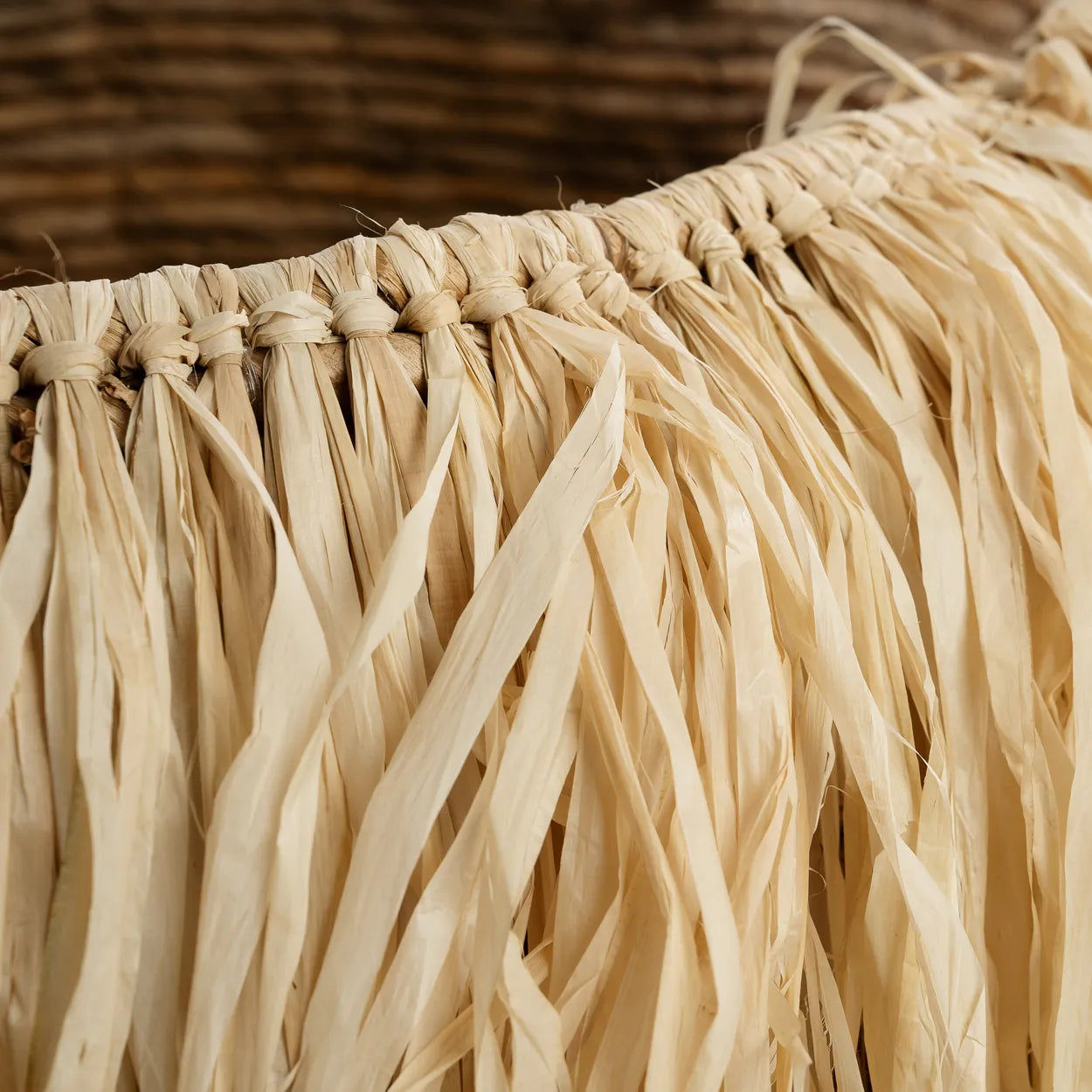 The Raffia Basket - L