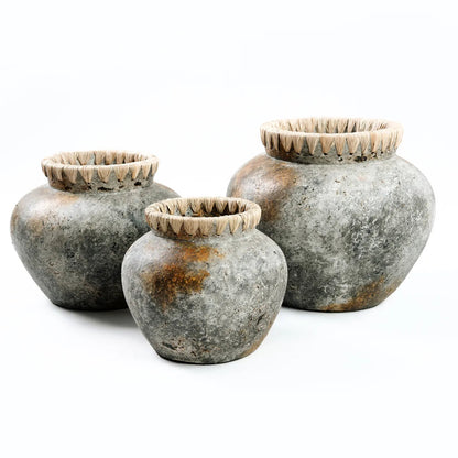 The Styly Vase - Antique Grey - S