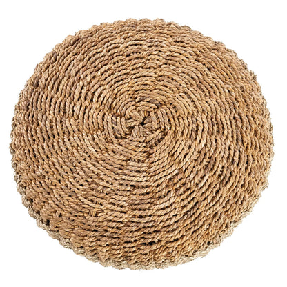 The Macrame Pouf