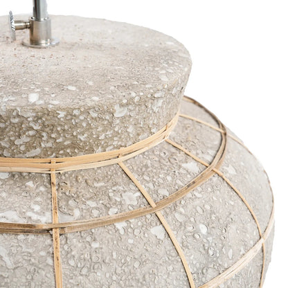 The Kythira Table Lamp - Natural Concrete