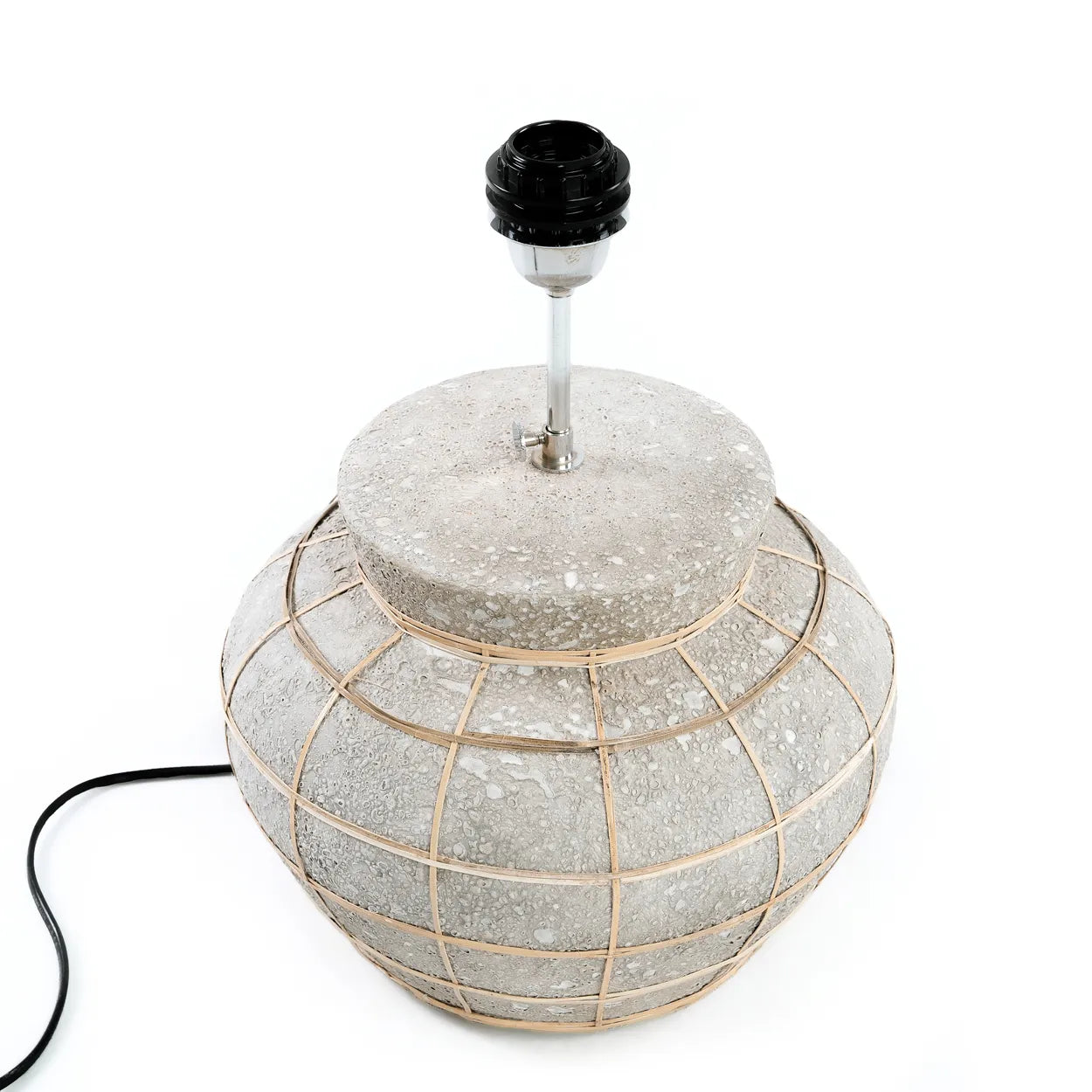 The Kythira Table Lamp - Natural Concrete