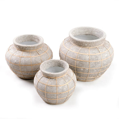 The Belly Vase - Concrete Natural - S