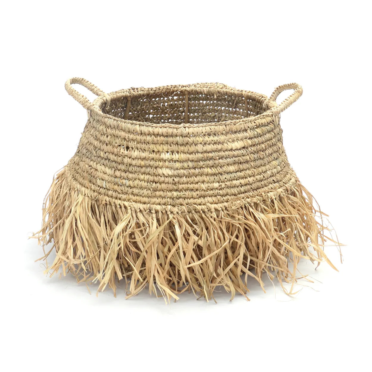 The Raffia Deluxe Baskets - Natural - M