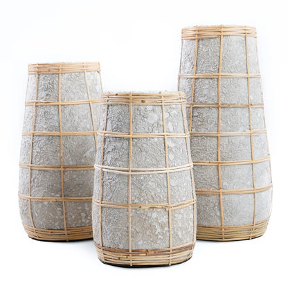 The Cutie Vase - Concrete Natural - L