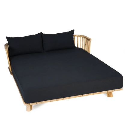 The Double Malawi Daybed - Natural Black