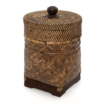 The Bathroom Bin Basket - Natural Brown