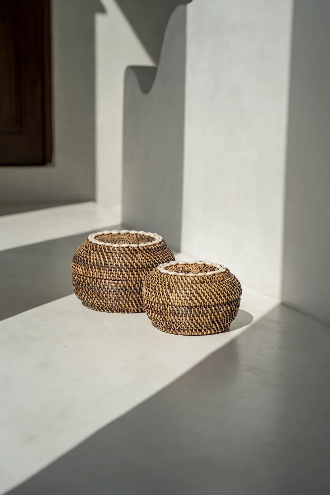 Cesta Peek-a-Boo The Colonial - Marrón natural - S