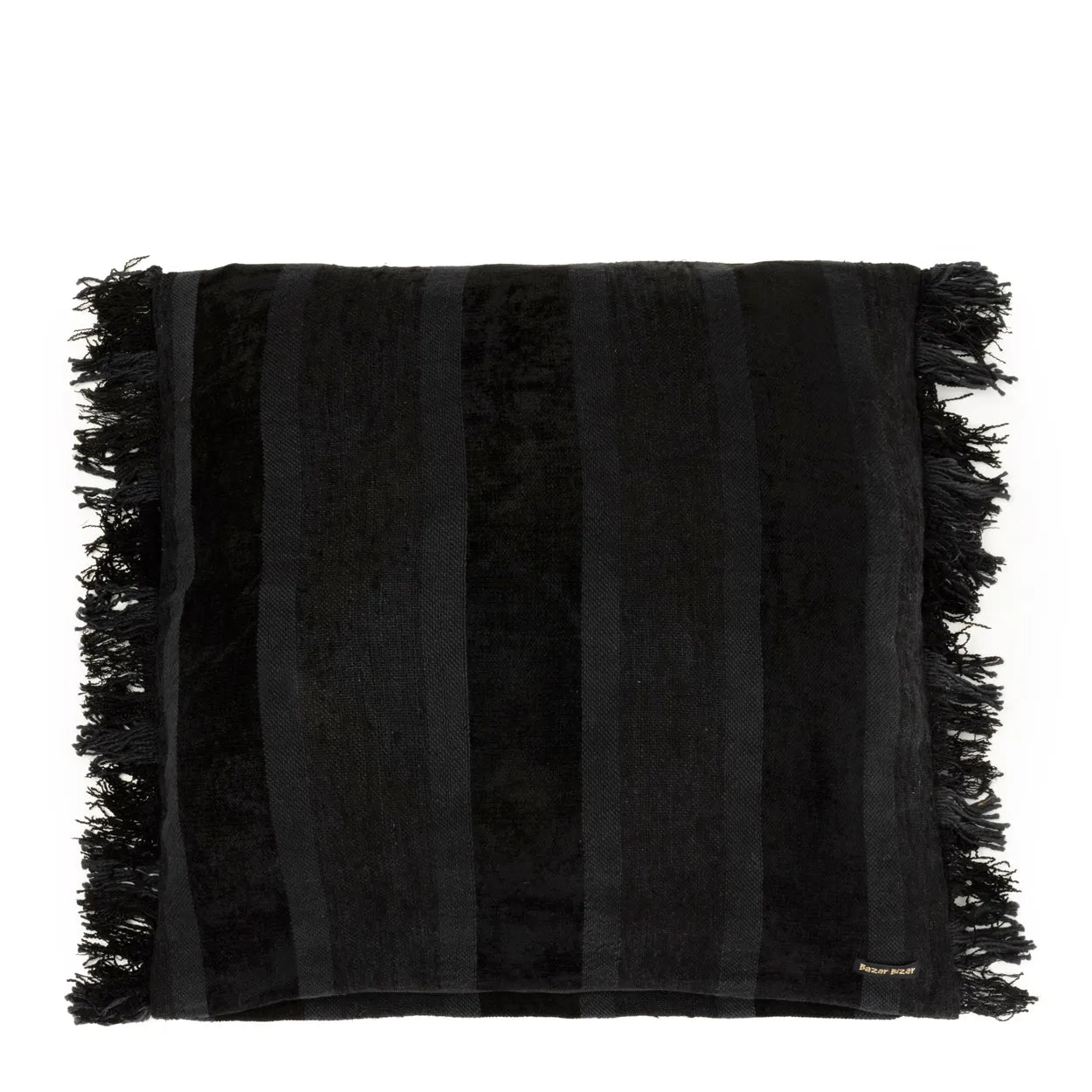 The Oh My Gee Cushion Cover - Black Velvet - 60x60