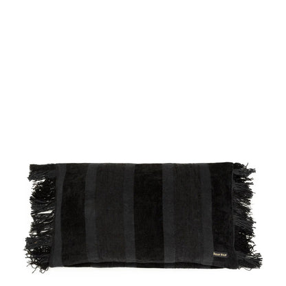 Funda de cojín The Oh My Gee - Terciopelo negro - 30x50