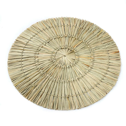 The Alang Alang Placemat - Round - Natural