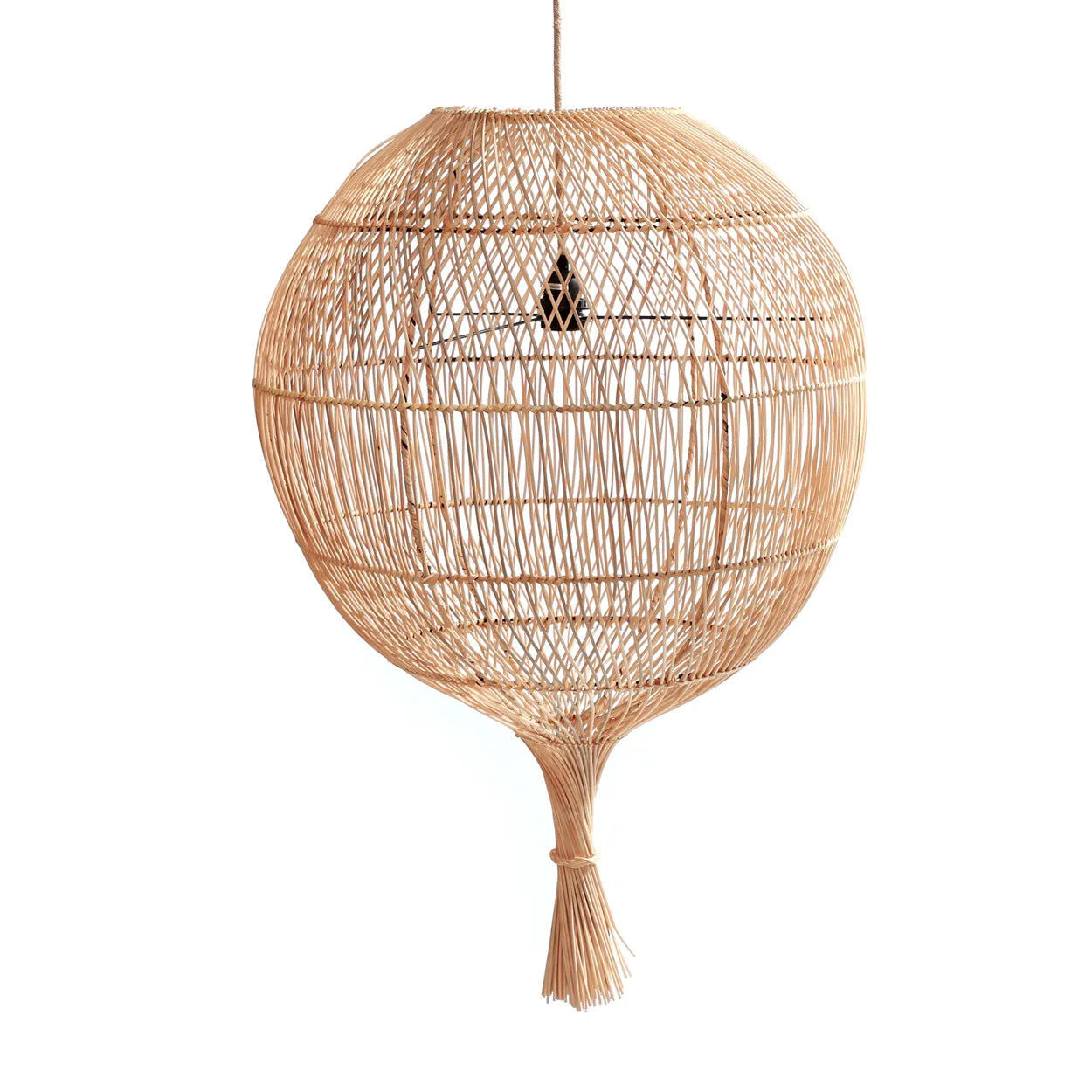 The Wonton Floor Lamp - Pendant - Natural