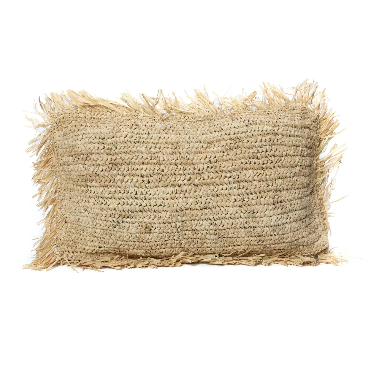 The Raffia Cushion Cover - Natural - 30x50