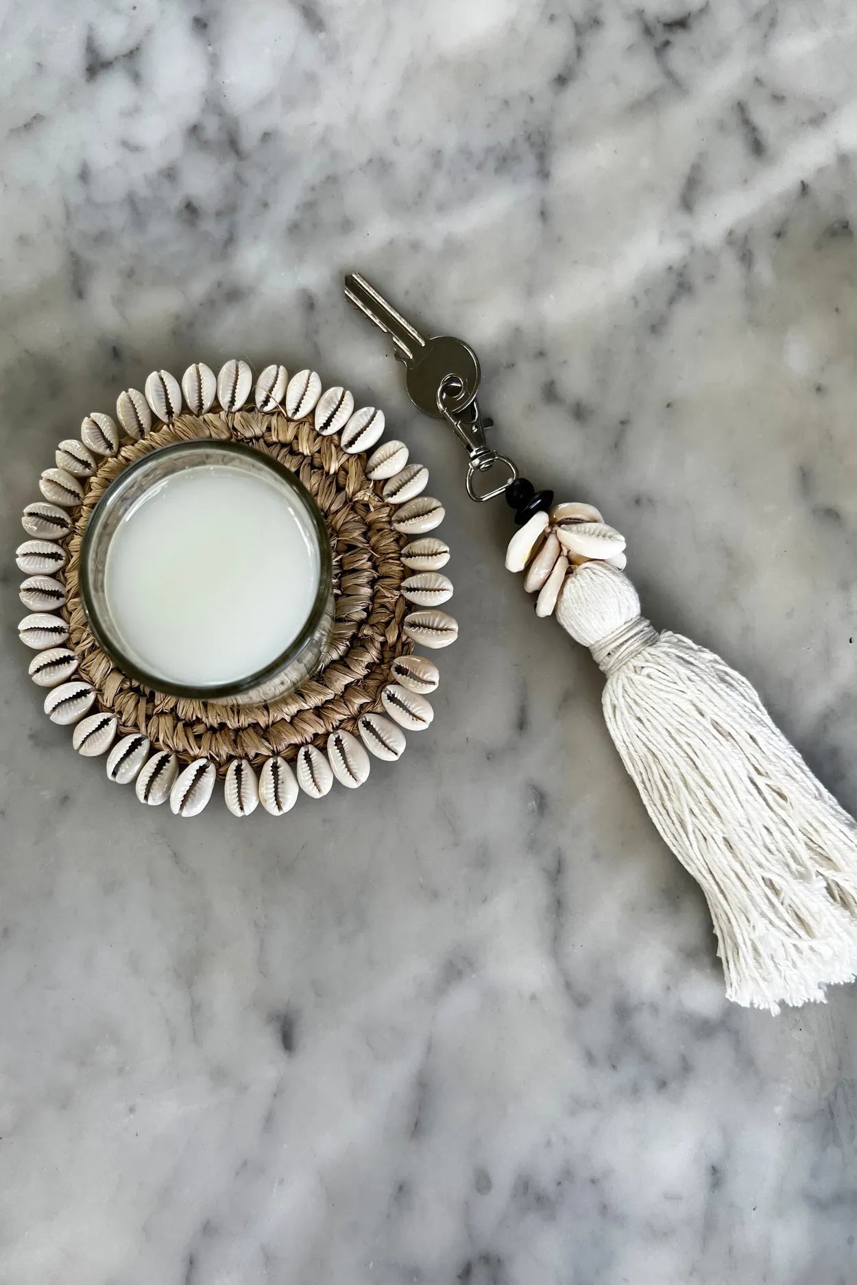 Posavasos The Raffia Shell - Natural