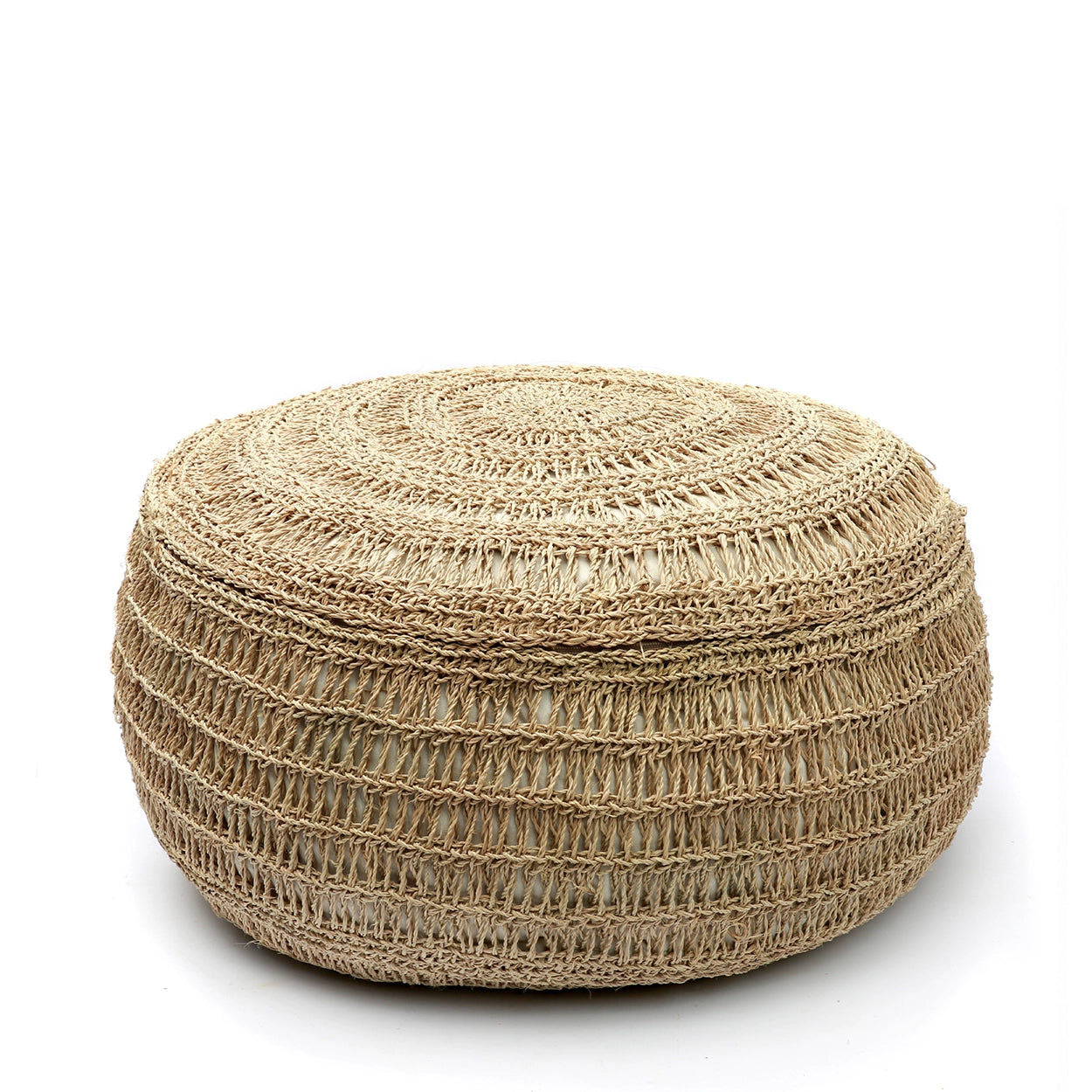 The Seagrass Pouf - Natural - M