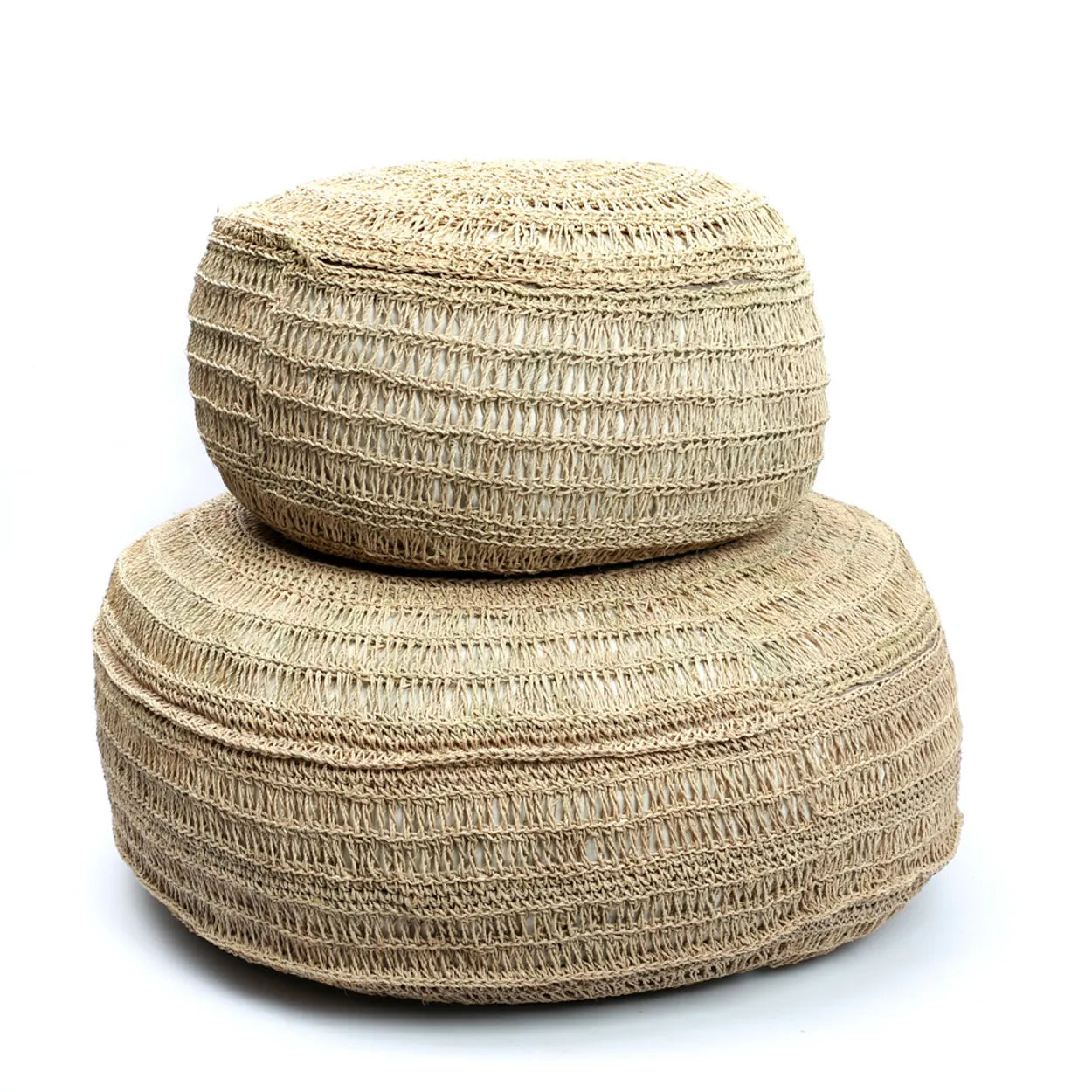 The Seagrass Pouf - Natural - M