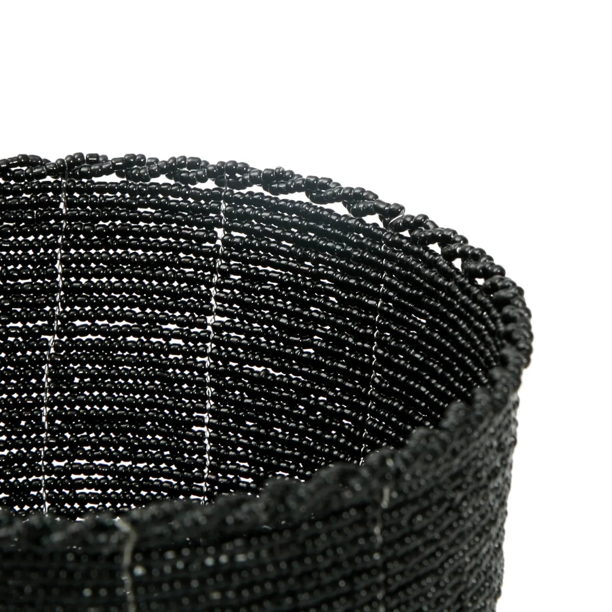 The Beaded Candy Bowl - Black - M