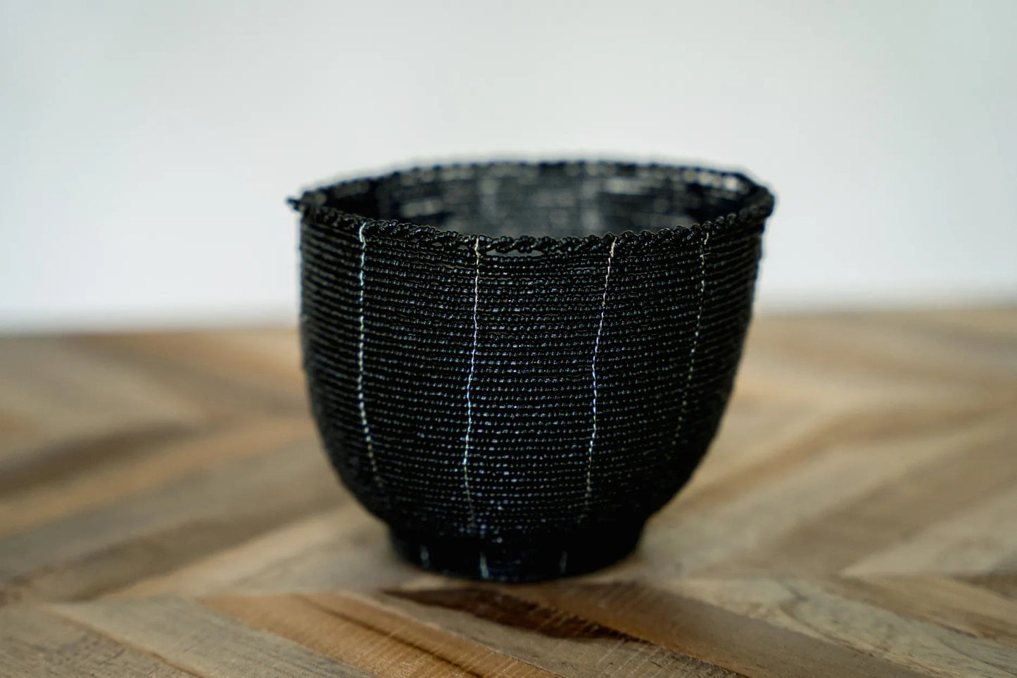 The Beaded Candy Bowl - Black - M