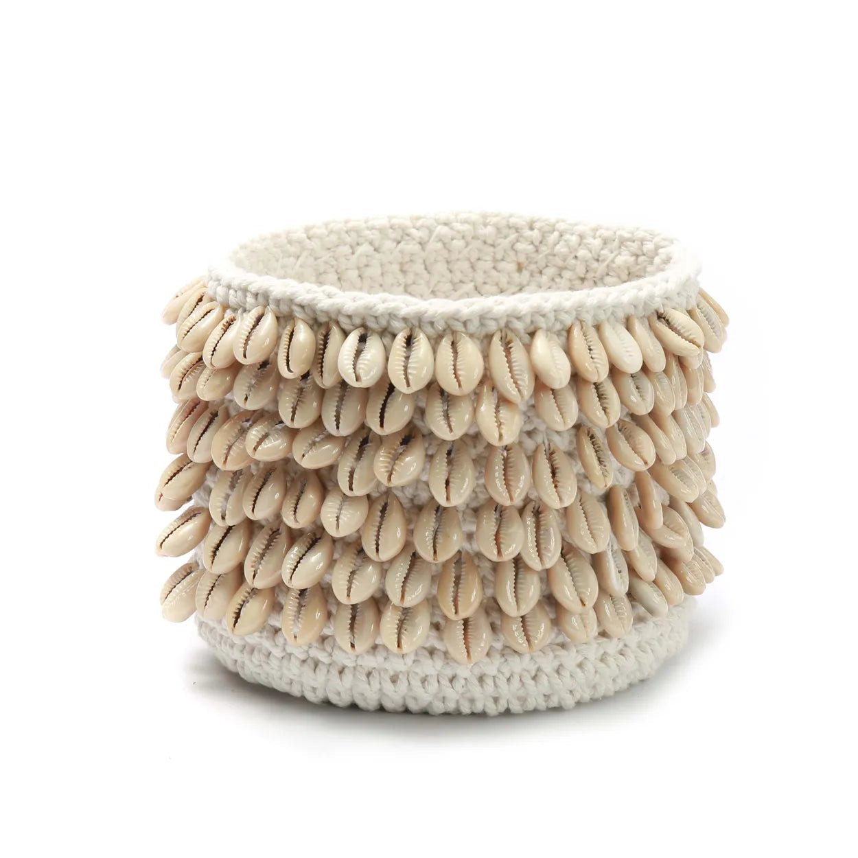 Maceta Macramé The Cowrie - Natural M