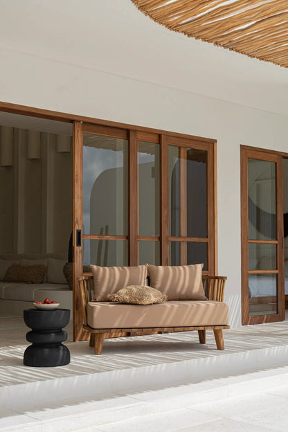 The Malawi Two Seater - Natural Stone