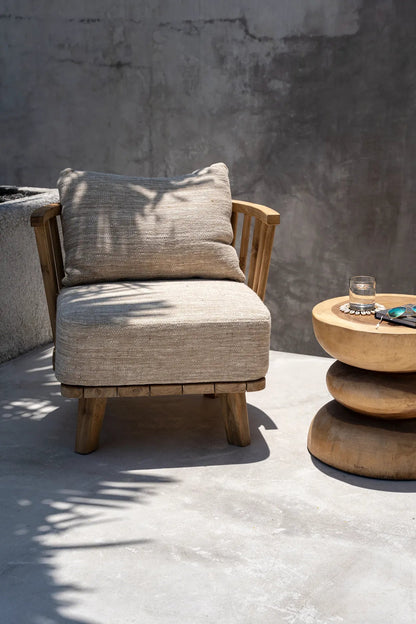 The Malawi One Seater - Natural Beige