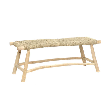 The Porto Seagrass Bench - Natural - L