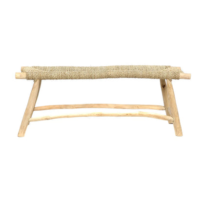 The Porto Seagrass Bench - Natural - L