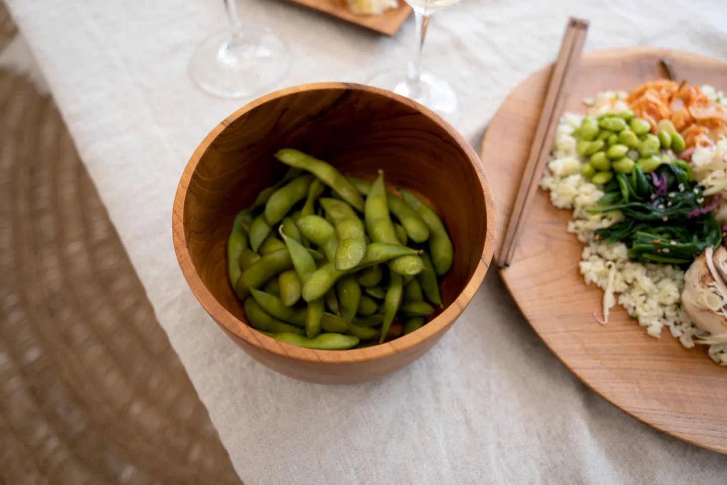 Ensaladera de Raíz de Teca - S