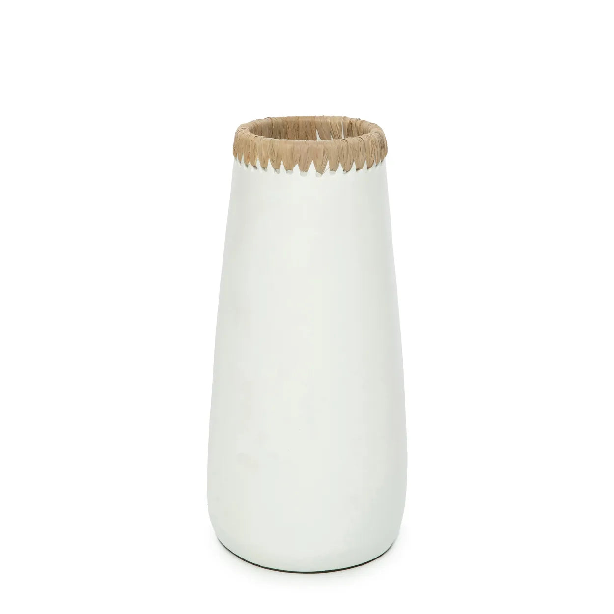 The Sneaky Vase - White Natural - L