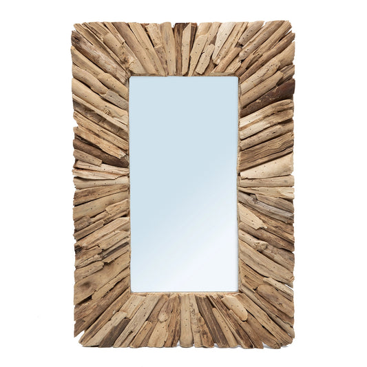 The Driftwood Framed Mirror - Natural - M