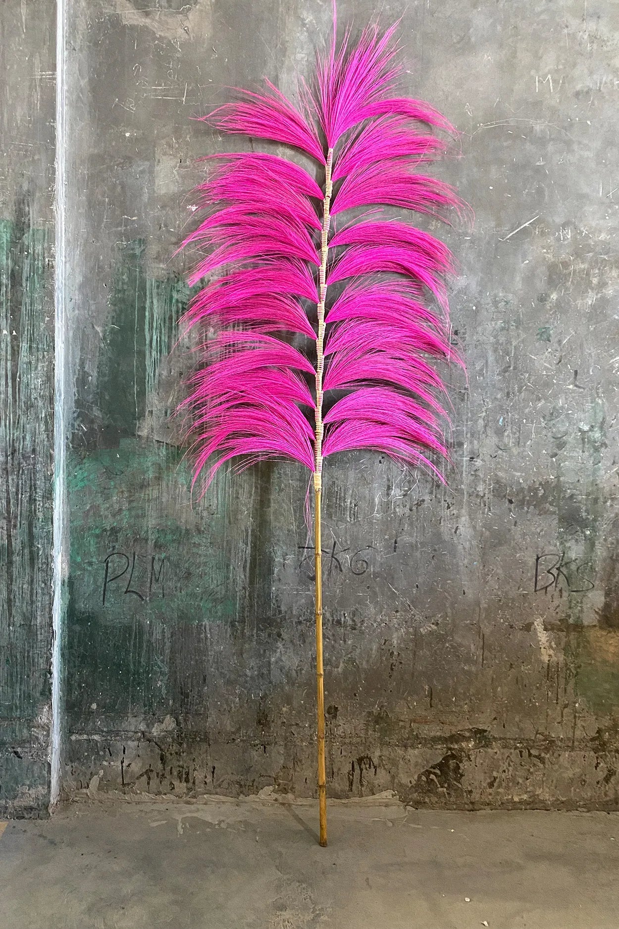 The Stunning Leaf - Hot-Pink - Set of 6