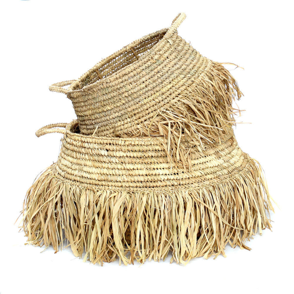 Cestas The Raffia Deluxe - Natural - Juego de 2