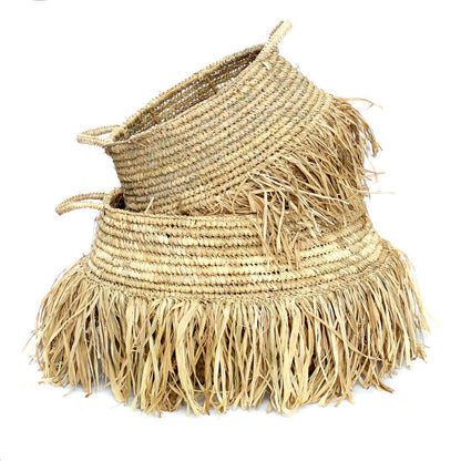 Cestas The Raffia Deluxe - Natural - Juego de 2