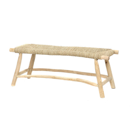 The Porto Seagrass Bench - Natural - L