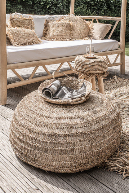 The Seagrass Pouf - Round - 80